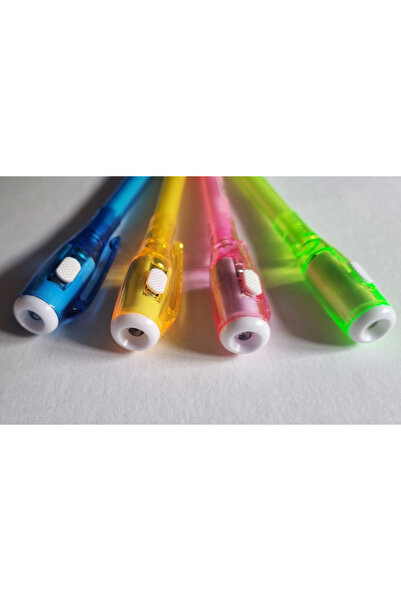Modellino 4 Pack 4 Colors New Large Cap Neon Light Invisible Pen