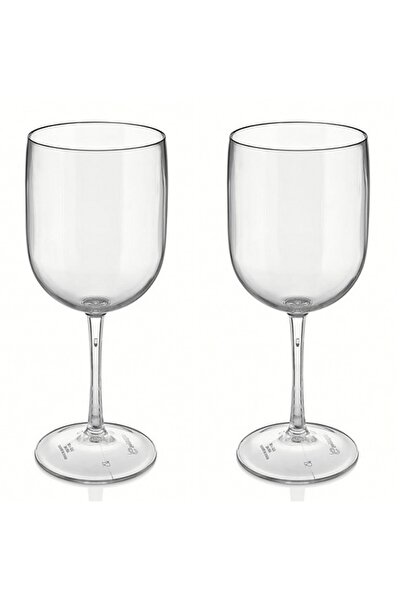 Genel Markalar 6 Adet 320 ml Kırılmaz,Çizilmez Polikarbon Plastik Şarap Kadeh...