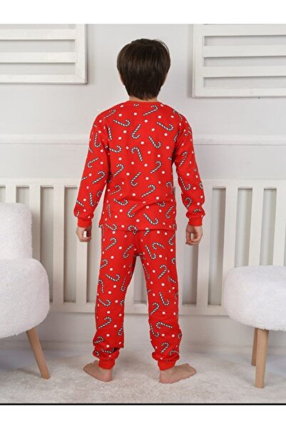 SOFT Christmas Candy Patterned Pjama Set