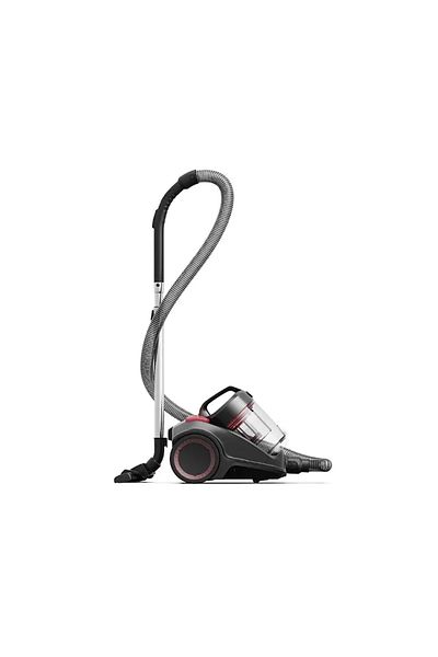 Hoover مكنسة كهربائية، سعة 3 لتر، 2200 واط، رمادي/أحمر