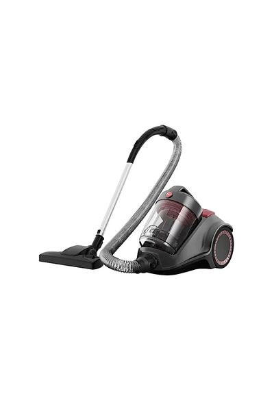 Hoover مكنسة كهربائية، سعة 3 لتر، 2200 واط، رمادي/أحمر
