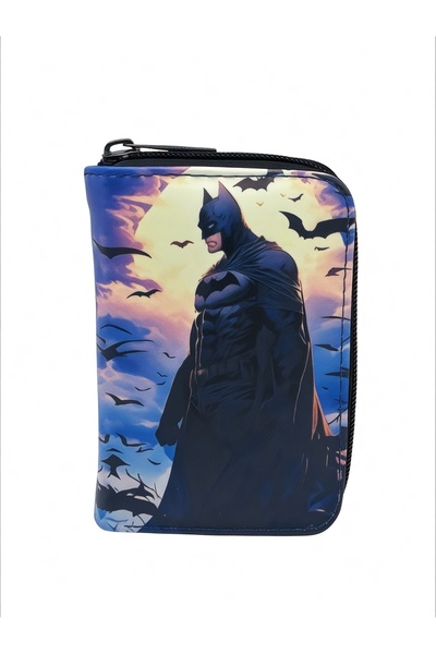 sinbEsg Poseban dizajn Batman ilustrovani novčanik sa zatvaračem Držač za kar...