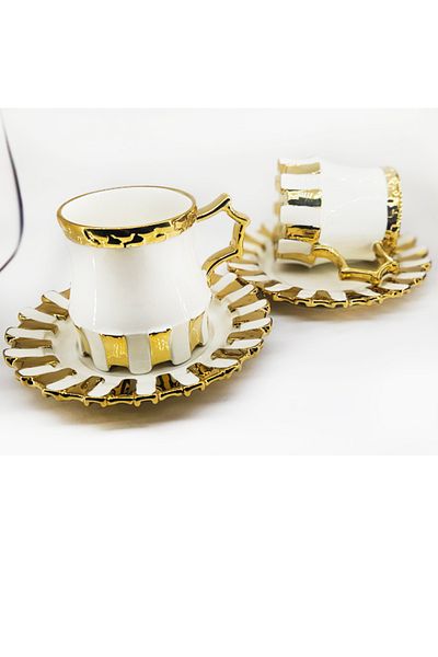 Kosova 200ml Large Size Coffee Cup Set for Two