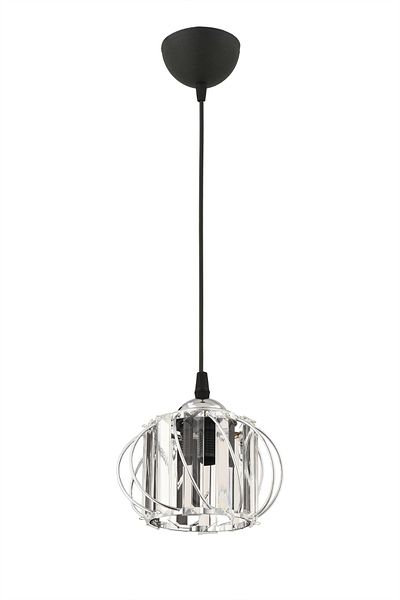 ESSLİGHT Clara Single Pendant Chandelier (Crystal Stone) Entrance Hall Young Room