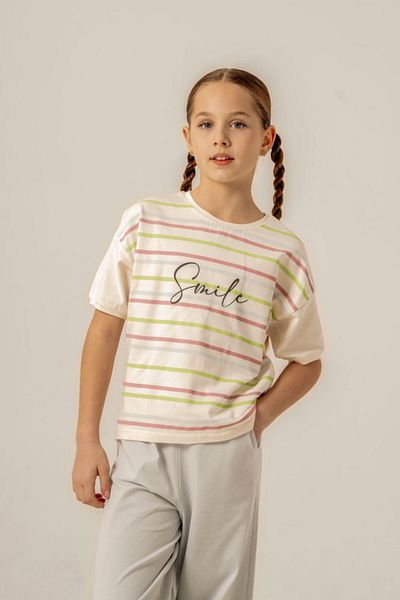 HAUSEkids 8-12 Years Line Cotto Girl's Suit - Space Blue
