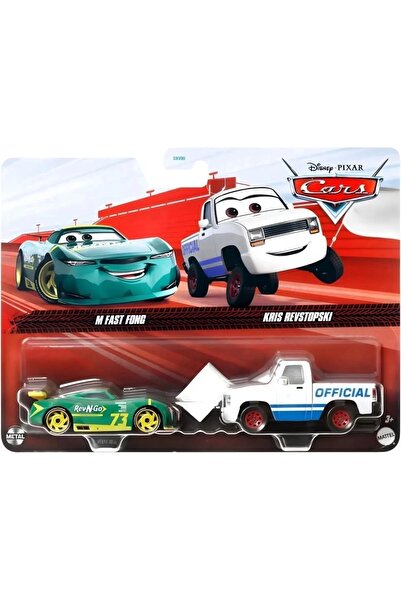 CARS Disney Ikili Karakter Araçlar M Fast Fong - Krıs Revstopskı Dxv99-htx14