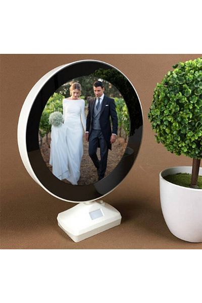 Verda Çerçeve إطار مرآة سحرية بإضاءة LED! يمكن تحميل الصورة! مرآة طاولة مزخرفة
