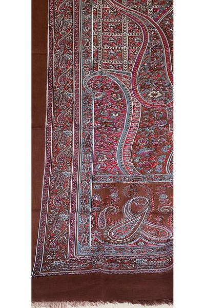 Safir Tuhafiye Βαμβακερό Ινδικό Σάλι 190 cm x 90 cm