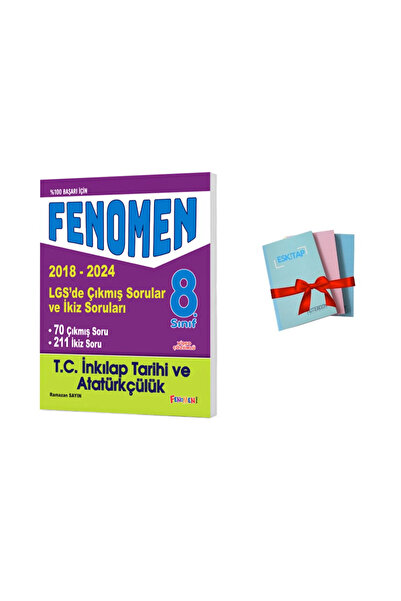 Fenomen Yayıncılık 8 İNKILAP TARHİ VE ATATÜRKÇLÜK Çıkmış Sorular Ve İkz Sorul...