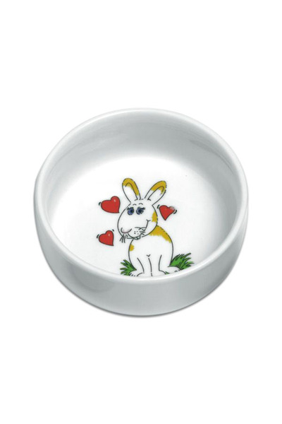 Genel Markalar Seramik Tavşan Mama Kabı 300ml