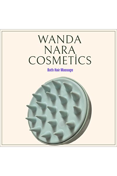 WANDA NARA COSMETİCS Wanda Nara Cosmetics - Pieptene pentru masaj și șampon pentru păr 1 buc