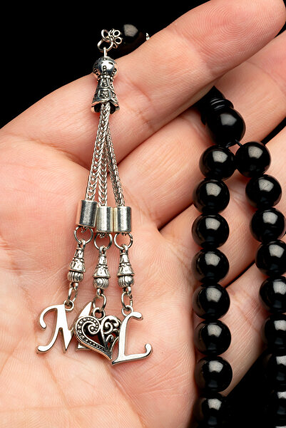 OTTOTESBİH Ροζάριο με κρεμαστό στολίδι σε σχήμα καρδιάς