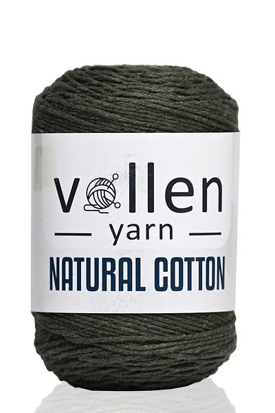 vollen yarn 100Gr/200Mt Premium Natural Cotton Amigurumi and Punch Floss, Crochet Hand Knitting Floss, Soil