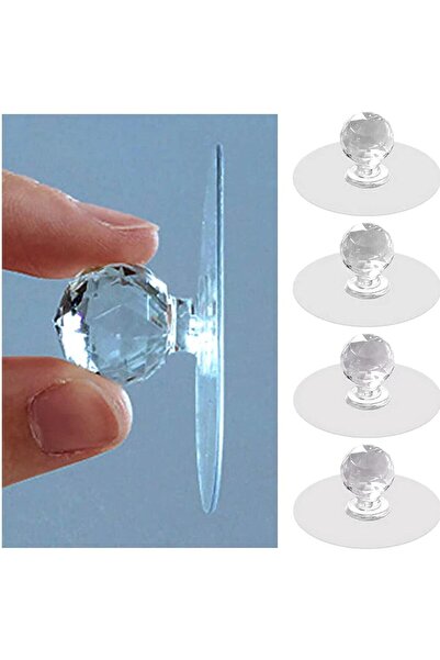 3B Trend Multi-Purpose Adhesive Crystal Holder Handle 4 Pieces