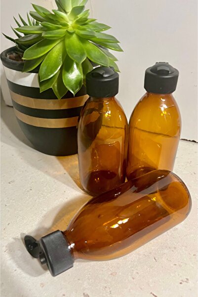 HELPACK 3 adet 200 Ml Cam Şişe- Cold Brew- Detoks Şişesi