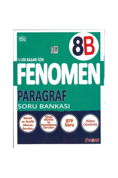 Gama Yayınları Gama 8. Sınıf Lgs Paragraf Fenomen Soru Bankası