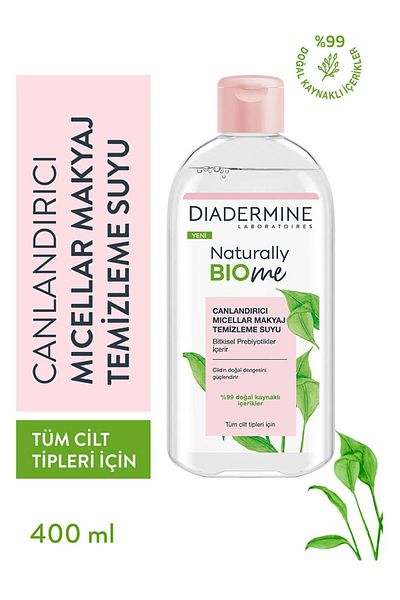 Diadermine Diadermine Refreshing Micellar - 400ml X 2 Pieces Perfect Makeup Remover Lotion + Makeup Sponge