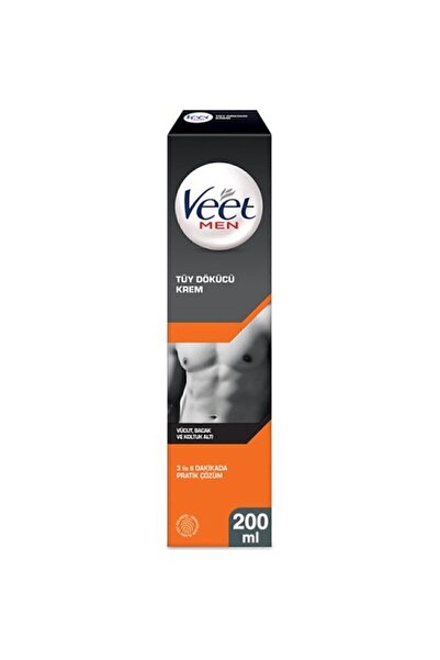 Veet Men Erkeklere Özel Tüy Dökücü Krem 200 ML-