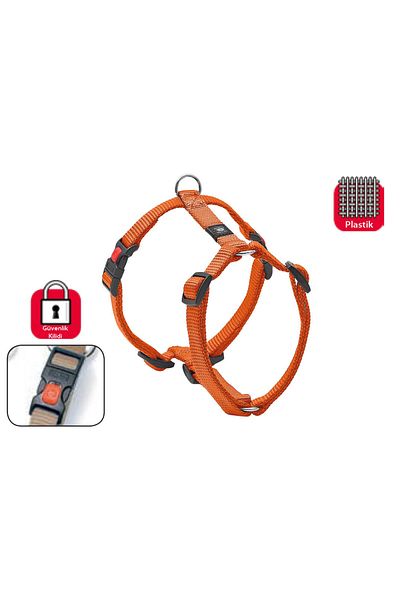 Karlie Orange Snow Locked Chest Collar - S 35-50 cm