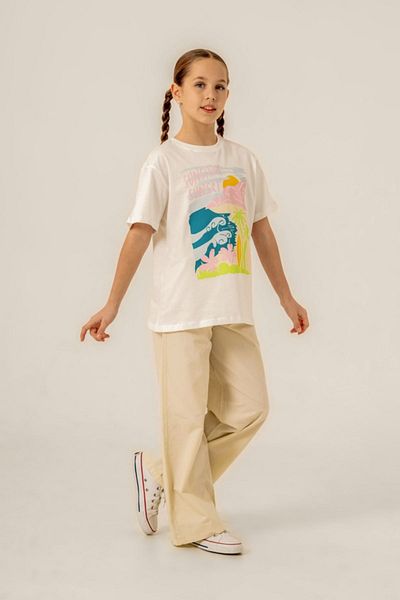 HAUSEkids 9-14 Years Old Mussness Girl's Trousers Set -Latte