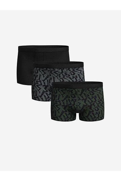 LC Waikiki Standard Mold Cotton Flexible Men's Boxers 3-Piece