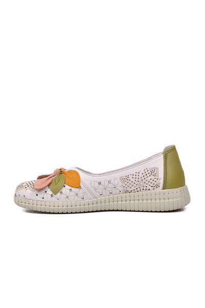 Venüs White-Powder Women's Casual Shoes