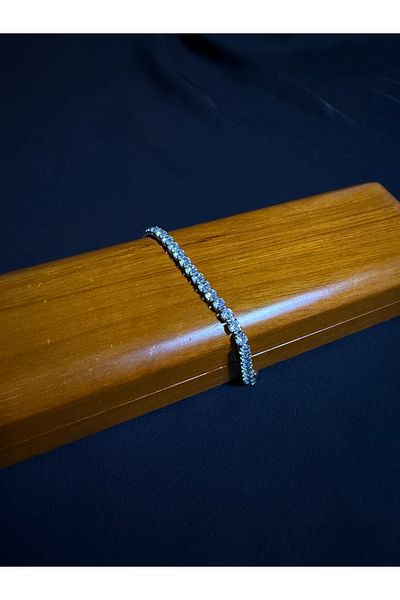 Çalıkaksesuar ZIRCON STONE STEEL BRACELET