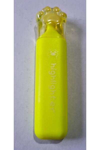 Modellino Neon Color Large Size Highlighter - Cut Tip, Paw A-7268A - Color Options 1 Piece