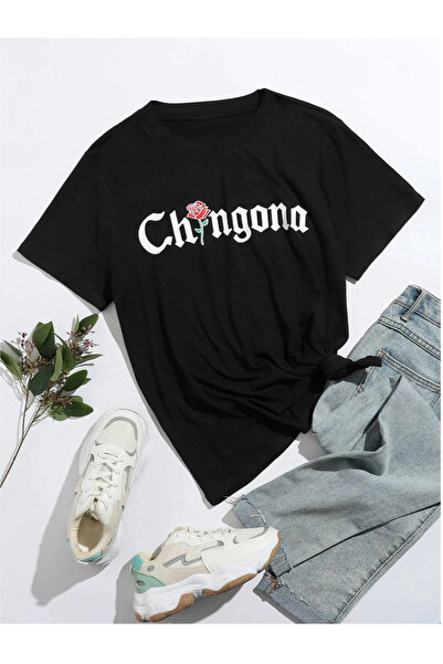 Marco Fresco تي شيرت مطبوع عليه تشينغونا للجنسين