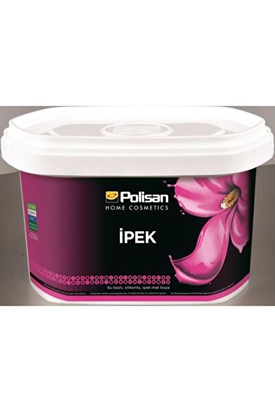 Polisan İpek Silikonlu Iç Cephe Boyası 2,5 L / Buz Mavisi