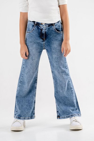 GİYİCEM TEKSTİL Girls' Jeans 2117 - Spanish Leg