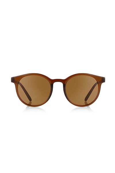 Nilu Moda Brown Unisex Sunglasses