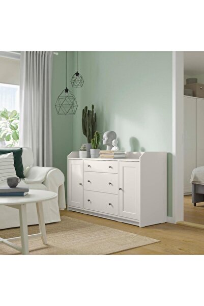 IKEA dolap, beyaz, 140x84 cm