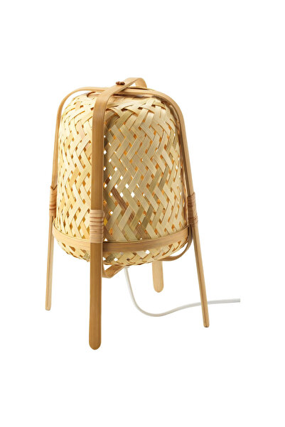 IKEA Knixhult Abajur Bambu Abajur Dekoratif Abajur 37 cm