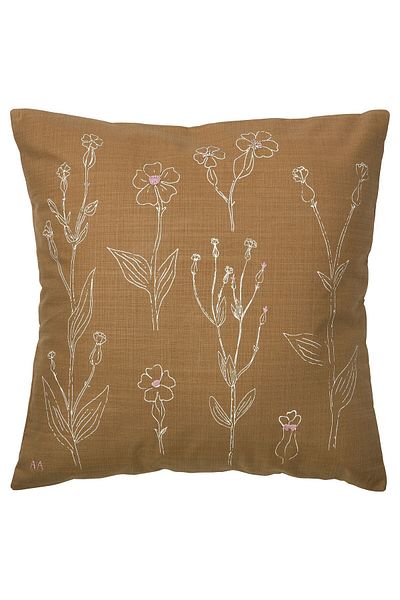 IKEA κάλυμμα μαξιλαριού, 50x50 cm, κέντημα 100% βαμβάκι