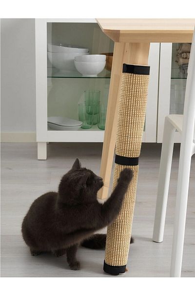 IKEA Ikea Cat Scratching Bracket - Length 63 Cm, Velcro Scratching Table, Foot Scratching Bracket Width 25 cm