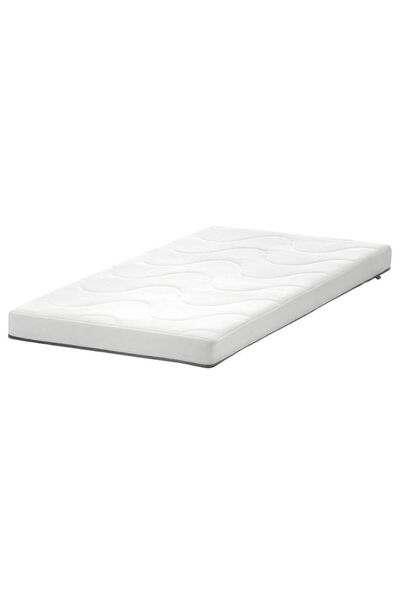 IKEA Krummelur Bebek Yatağı, Beyaz, 60x120 Cm, 8 Cm