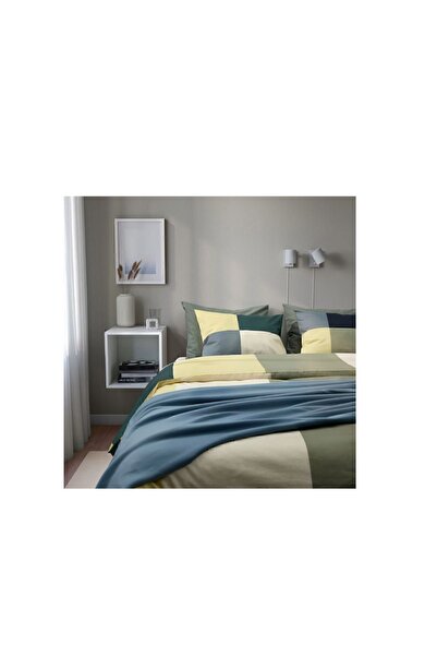 IKEA Brunkrıssla Double Duvet Cover Set, Multicolored
