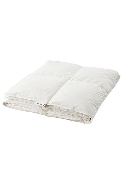 IKEA down duvet, single-person duvet, white, 150x200 cm, warm