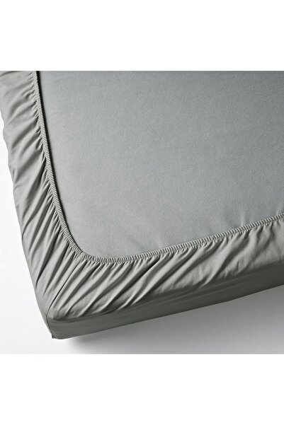 IKEA Fitted sheet, Double sheet with elastic band, % Cotton, Soft fabric