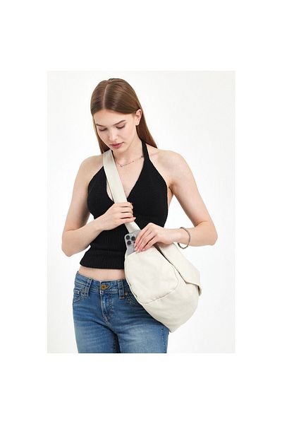 Fluffy Turkey Geantă tote din pânză cu buzunar pentru poștaș crem Geantă pentru școală și zilnic pentru utilizare încrucișată (BOY:33 EN:45)