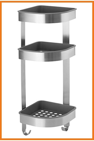 Alony Home Καλάθι ντους Brogrund 19 X 58 εκ. από ανοξείδωτο ατσάλι
