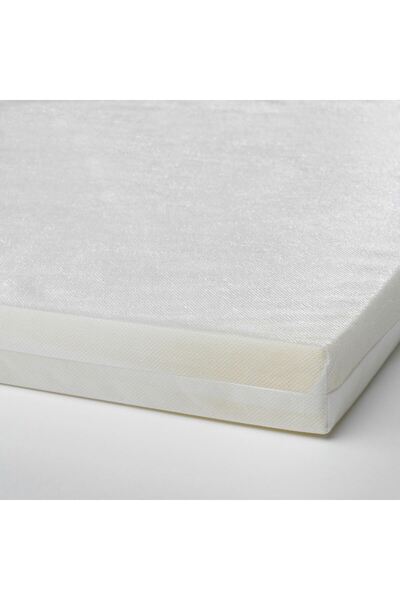 IKEA bebek yatağı, beyaz, 60x120 cm, 5 cm