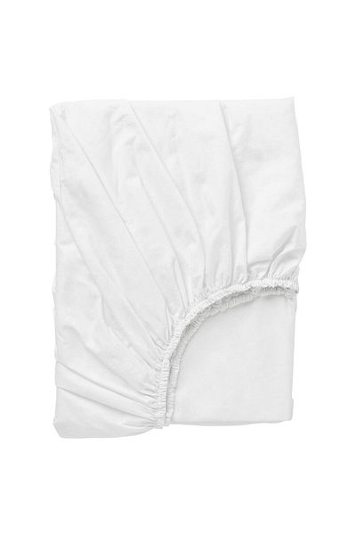 IKEA Fitted sheet, Single person fitted sheet, % Cotton, Soft fabric