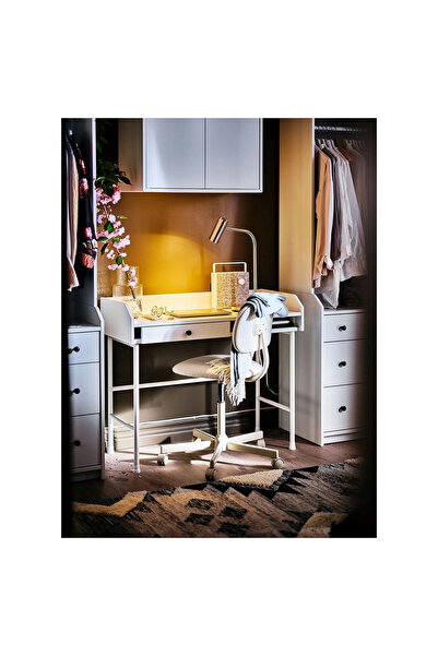 IKEA beyaz 100x84 cm çalışma masası