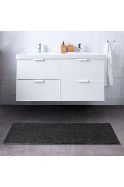 IKEA Covoraș de baie gri închis