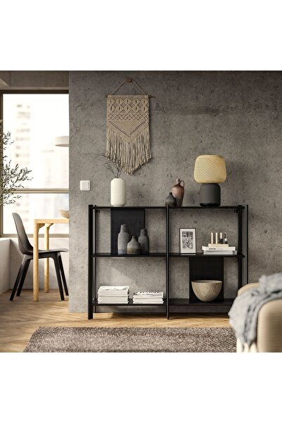 IKEA Bambu açık raf ünitesi, Genişlik: 120 cm  Derinlik: 40 cm  Yükseklik: 85 cm