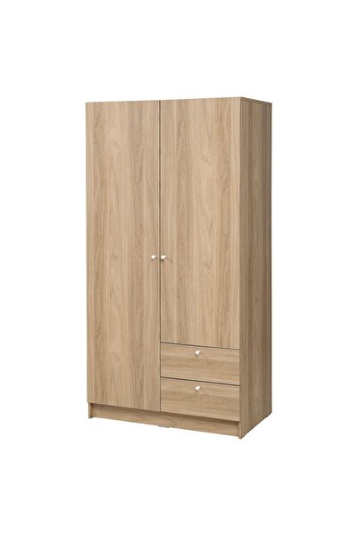 IKEA gardırop, meşe görünümlü