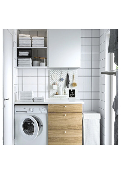 IKEA Skadis 7 Pcs Board Accessories, Steel Rack, Box Paper Clip and Hook