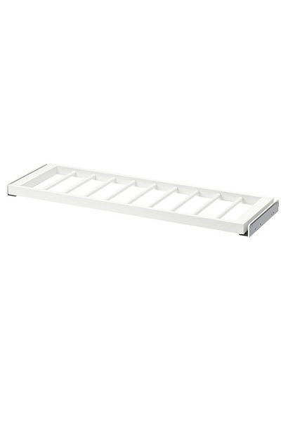 IKEA Συμπληρωματική Κρεμάστρα Παντελονιού Συρόμενη, Λευκή 100x35 cm